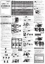 Preview for 2 page of Omron E3G-L1 Instruction Sheet