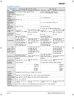 Предварительный просмотр 4 страницы Omron E3G - Datasheet