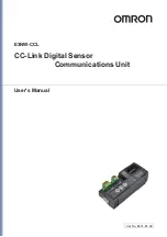 Preview for 1 page of Omron E3NW-CCL User Manual