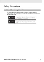 Preview for 9 page of Omron E3NW-CCL User Manual