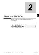 Preview for 21 page of Omron E3NW-CCL User Manual