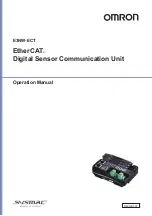 Omron E3NW-ECT Operation Manual preview