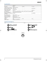 Preview for 2 page of Omron E3U-GS-S Datasheet