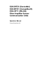 Предварительный просмотр 2 страницы Omron E3X-CIF11 Operation Manual