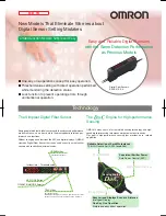 Omron E3X-DA-SE-S Datasheet preview