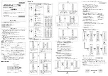 Omron E3X-DA11TW Instruction Sheet preview