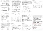 Preview for 2 page of Omron E3X-DA11TW Instruction Sheet