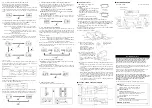 Preview for 4 page of Omron E3X-DA11TW Instruction Sheet