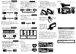 Preview for 6 page of Omron E3X-DA11TW Instruction Sheet