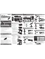 Preview for 1 page of Omron E3X-HD11 Instruction Sheet