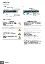 Preview for 12 page of Omron E3X-MDA Series Manual