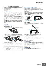 Preview for 13 page of Omron E3X-MDA Series Manual