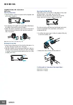 Preview for 14 page of Omron E3X-MDA Series Manual