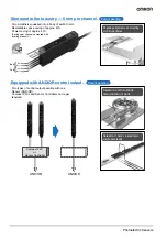 Предварительный просмотр 3 страницы Omron E3X-MDA11 Installation Instructions Manual