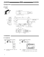 Предварительный просмотр 6 страницы Omron E3X-NV Manual