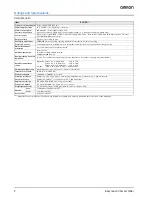 Предварительный просмотр 2 страницы Omron E3X-SD Series Datasheet