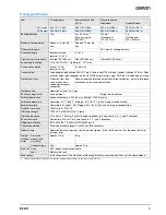 Предварительный просмотр 3 страницы Omron E3Z-H Datasheet