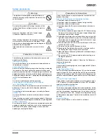 Preview for 7 page of Omron E3Z-H Datasheet