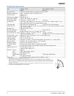 Preview for 4 page of Omron E3ZM-B - Datasheet