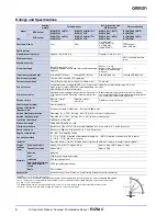 Предварительный просмотр 6 страницы Omron E3ZM-C - Datasheet