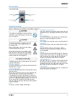 Preview for 7 page of Omron E3ZM-V series Datasheet