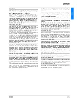 Предварительный просмотр 15 страницы Omron E3ZM - Datasheet