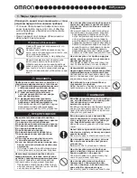 Preview for 3 page of Omron E4 (HV-F128-E) Instruction Manual
