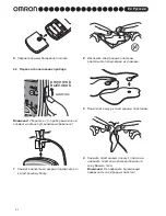 Предварительный просмотр 8 страницы Omron E4 (HV-F128-E) Instruction Manual