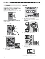 Предварительный просмотр 10 страницы Omron E4 HV-F128-E Instruction Manual