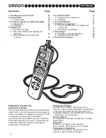 Предварительный просмотр 16 страницы Omron E4 HV-F128-E Instruction Manual