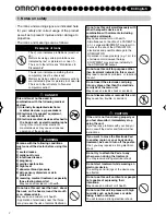 Предварительный просмотр 3 страницы Omron E4 Tens Instruction Manual