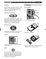 Preview for 7 page of Omron E4 Tens Instruction Manual