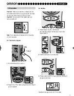 Preview for 10 page of Omron E4 Tens Instruction Manual
