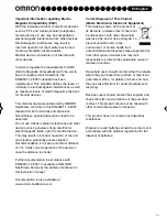 Предварительный просмотр 14 страницы Omron E4 Tens Instruction Manual