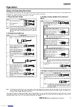 Preview for 5 page of Omron E4PA-LS200-M1-N Manual