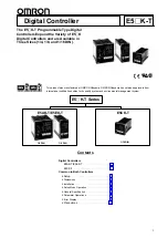 Omron E5 K-T - Manual preview