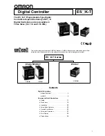 Preview for 1 page of Omron E5AK-T Manual