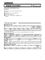 Предварительный просмотр 1 страницы Omron E5AX-LA Manual