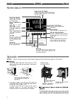 Preview for 4 page of Omron E5AX-P Series Manual