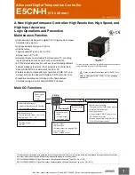 Preview for 1 page of Omron E5CN-HC2M-500 Manual