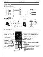 Preview for 4 page of Omron E5EX-H Manual