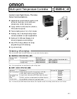 Omron E5ZE-8 E Series Manual предпросмотр