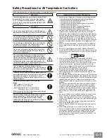 Предварительный просмотр 6 страницы Omron E5ZN-DRT Features And Specifications