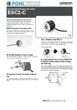 Preview for 1 page of Omron E6C2-C Manual