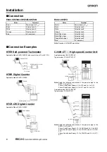 Предварительный просмотр 8 страницы Omron E6C2-C Manual