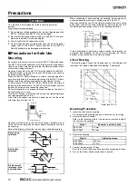 Preview for 10 page of Omron E6C2-C Manual