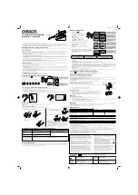 Preview for 2 page of Omron Eco Temp Basic Quick Start Manual