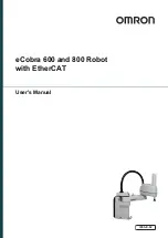 Предварительный просмотр 1 страницы Omron eCobra 600 User Manual