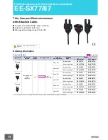 Предварительный просмотр 13 страницы Omron EE-SX47 - Datasheet