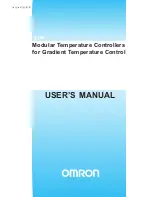 Omron EJ1G User Manual предпросмотр